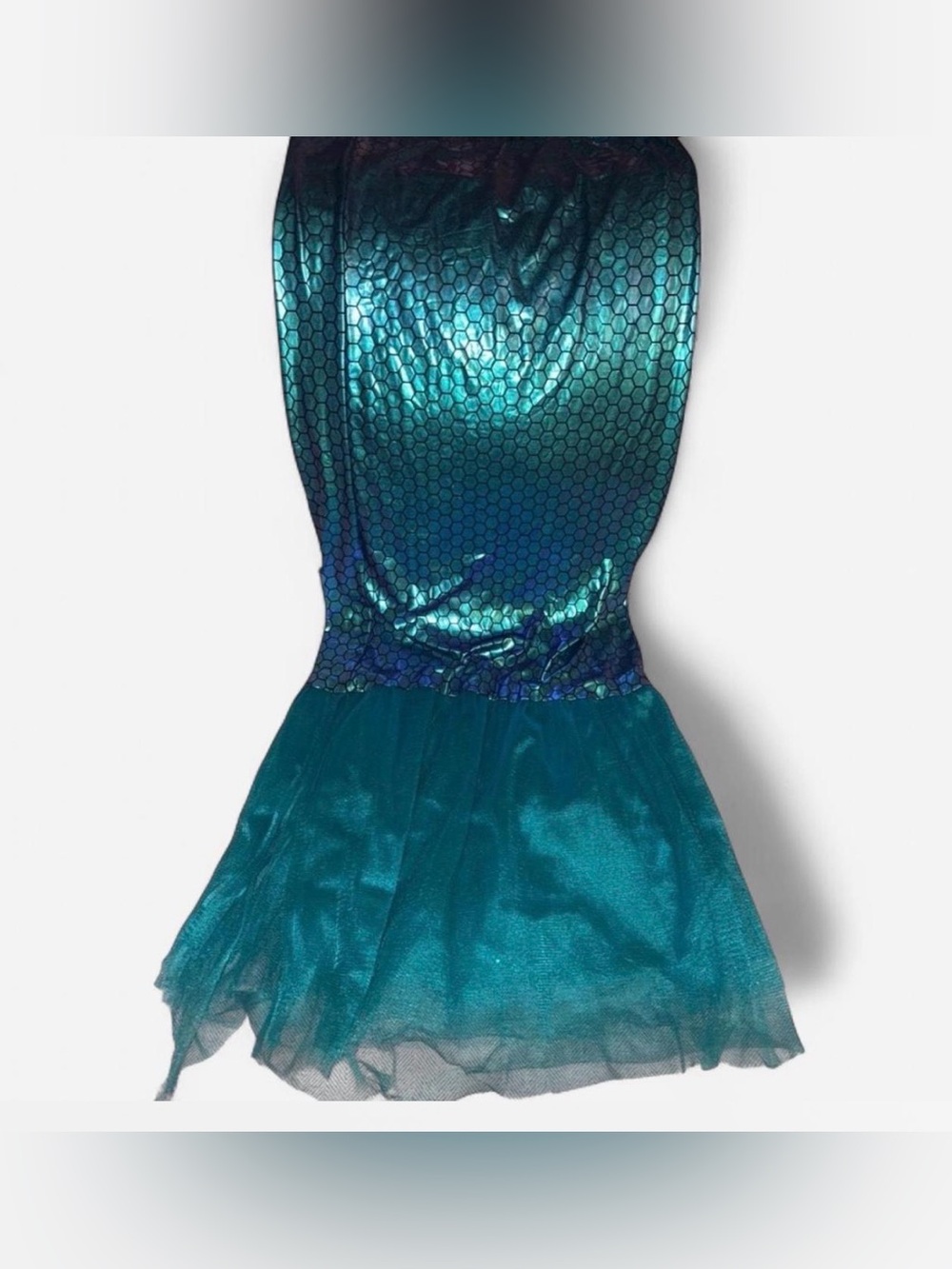 Handmade women’s  Teal Mermaid Costume Dress - Women Other Halloween